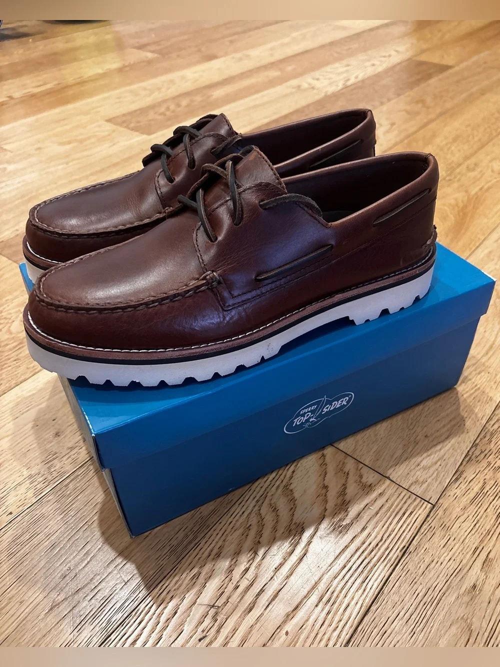 Brand New -Sperry's Authentic Original™ 3-Eye Lug Boat Shoe Men’s Shoes Sz 10.5